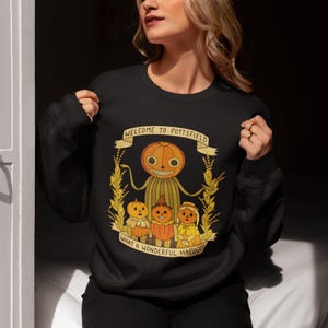 Pottsfield Harvest Festival Sweatrshirt, Halloween Pumpkin Sweater, Gift For Autumn