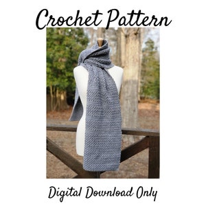 Häkelschal-Muster, The Wintertide Wrap, Häkelschal-Muster, Einfaches Häkelmuster, Oversized-Schal