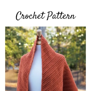 Crochet Triangle Scarf Pattern, The Willow Triangle Scarf Pattern, Crochet Shawl Pattern, Boho Hippie Scarf, Beginner Crochet Pattern