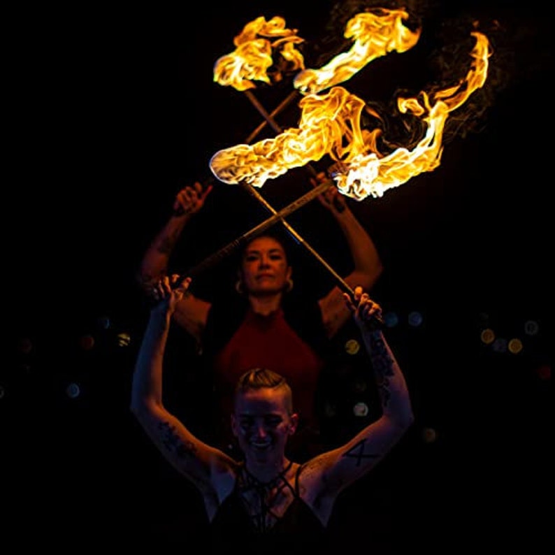 Moonblaze Firebreathing Torch Etsy