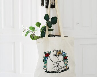 Set B New Moomin's Day 75th Anniversary Limited Tote Shoulder Bag