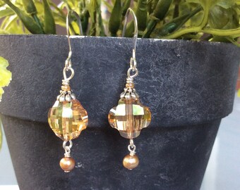 Czech Crystal Earrings