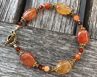 Red Agate Bracelet