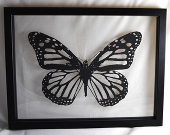 PDF Paper Cutting Template - Vintage Butterfly - A4 Instant Digital Download with Instructions. Cut it Yourself!