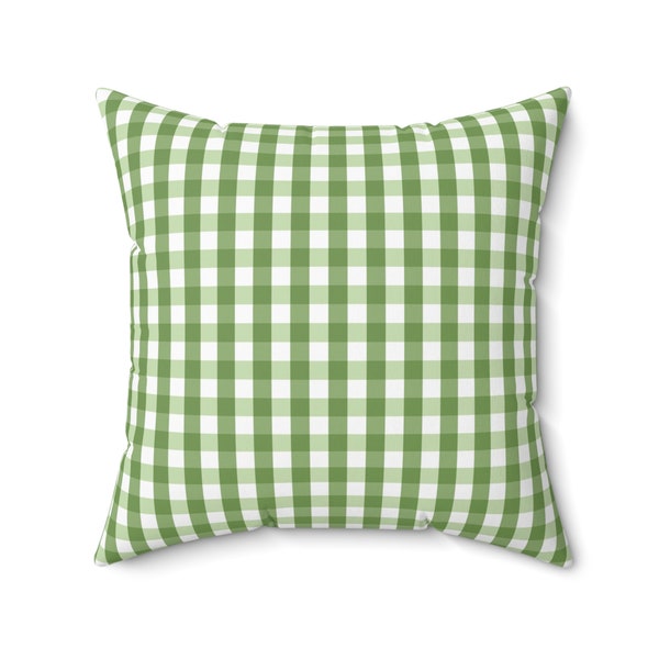 Gingham Pillow Etsy