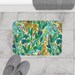 Loussiesd Leopard Non Slip Bath Mat Snake Zebra Tiger Safari Shaggy Absorbent Floor Mat For Wildlife Floral Botanical Microfiber Bathroom Rugs Breathable Bathroom Floor Indoor Doormat 16x24 Inch