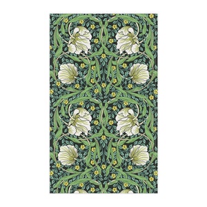 William Morris Kitchen Towel vintage dish towel victorian kitchen decor elegant tea towel floral hostess gift kitchenware  housewarming gift