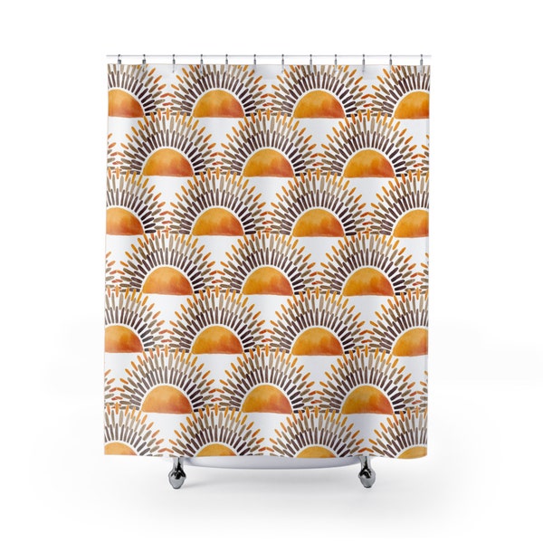 Sunshine Shower Curtain Etsy