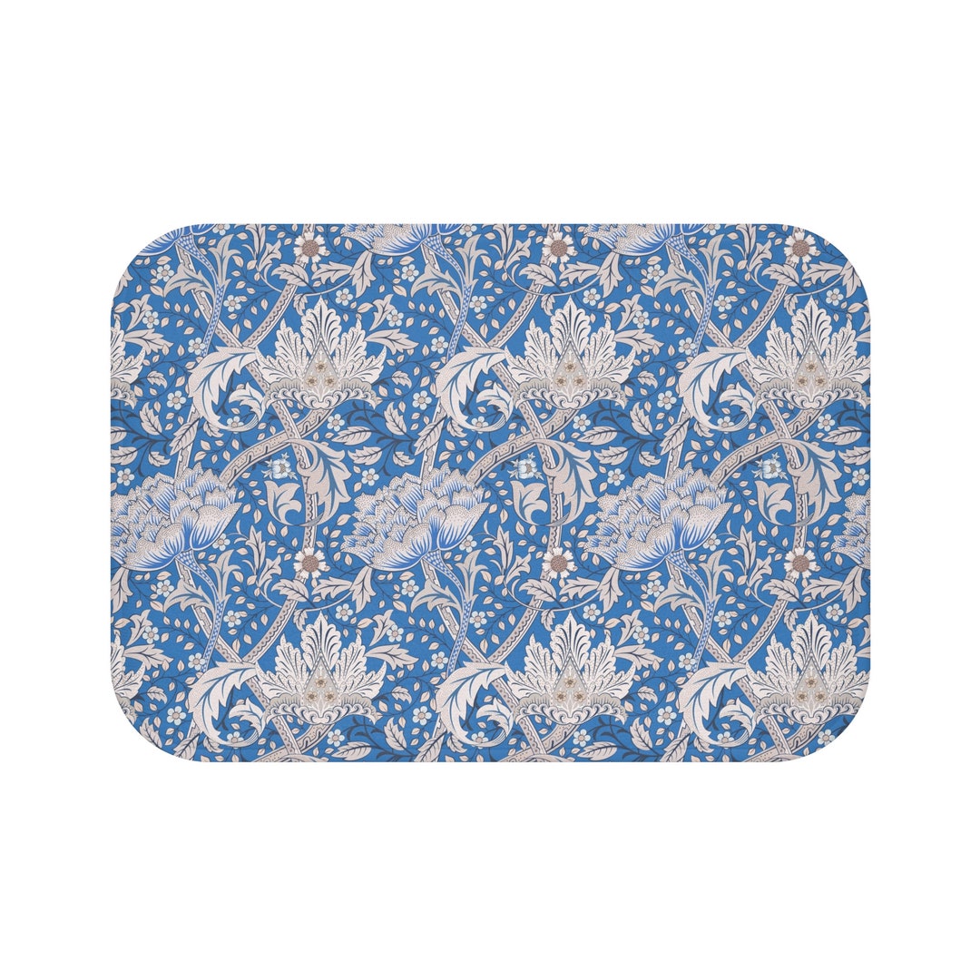 Art Deco Bath Mat William Morris Bath Mats Art Deco Bathroom Etsy