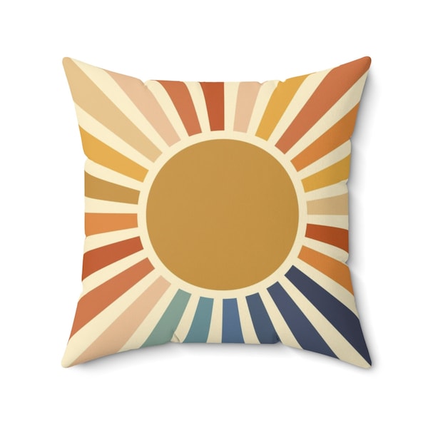 Sun Pillow Etsy
