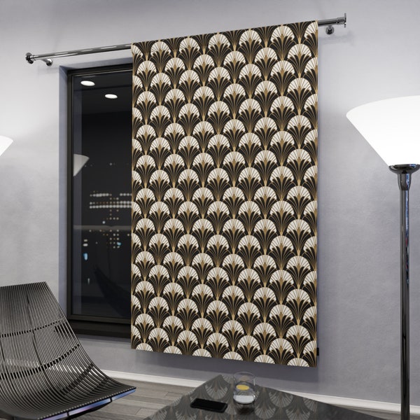 Art Deco Curtains - Etsy