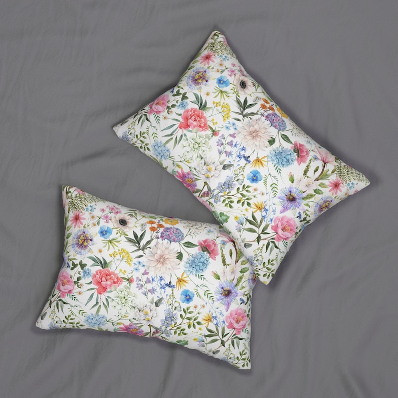 DreamDecorIdeas Botanical Lumbar Pillow - Thumbnail 2