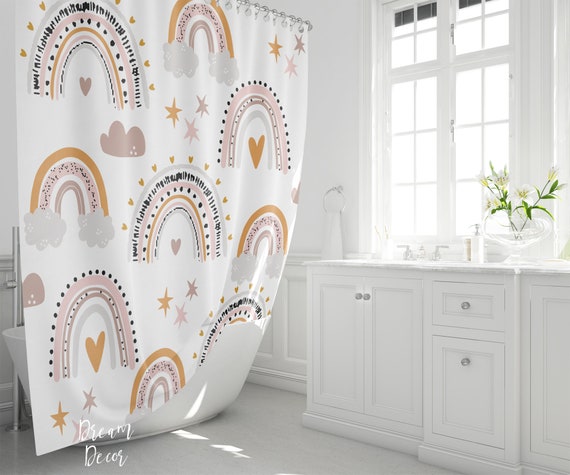Kids bathroom curtains deals
