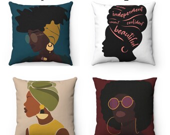 Giwawa African American Woman Pillows Cover Set of 2 Sunflower Butterfly Purple Sky Pillowcase Super Soft Breathable Cushion Throw Pillow Cases for Sofa Bedroom Bed Car 18 X 18 Inch Giwawa African American Woman Pillows Cover Set of 2 Sunflower Butterfly Purple Sky Pillowcase Super Soft Breathable Cushion Throw Pillow Cases for Sofa Bedroom Bed Car 18 X 18 Inch