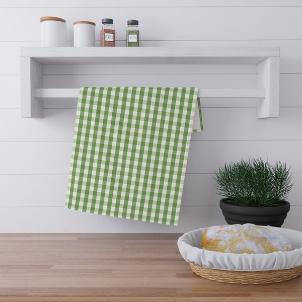 Green Kitchen Towels - Etsy