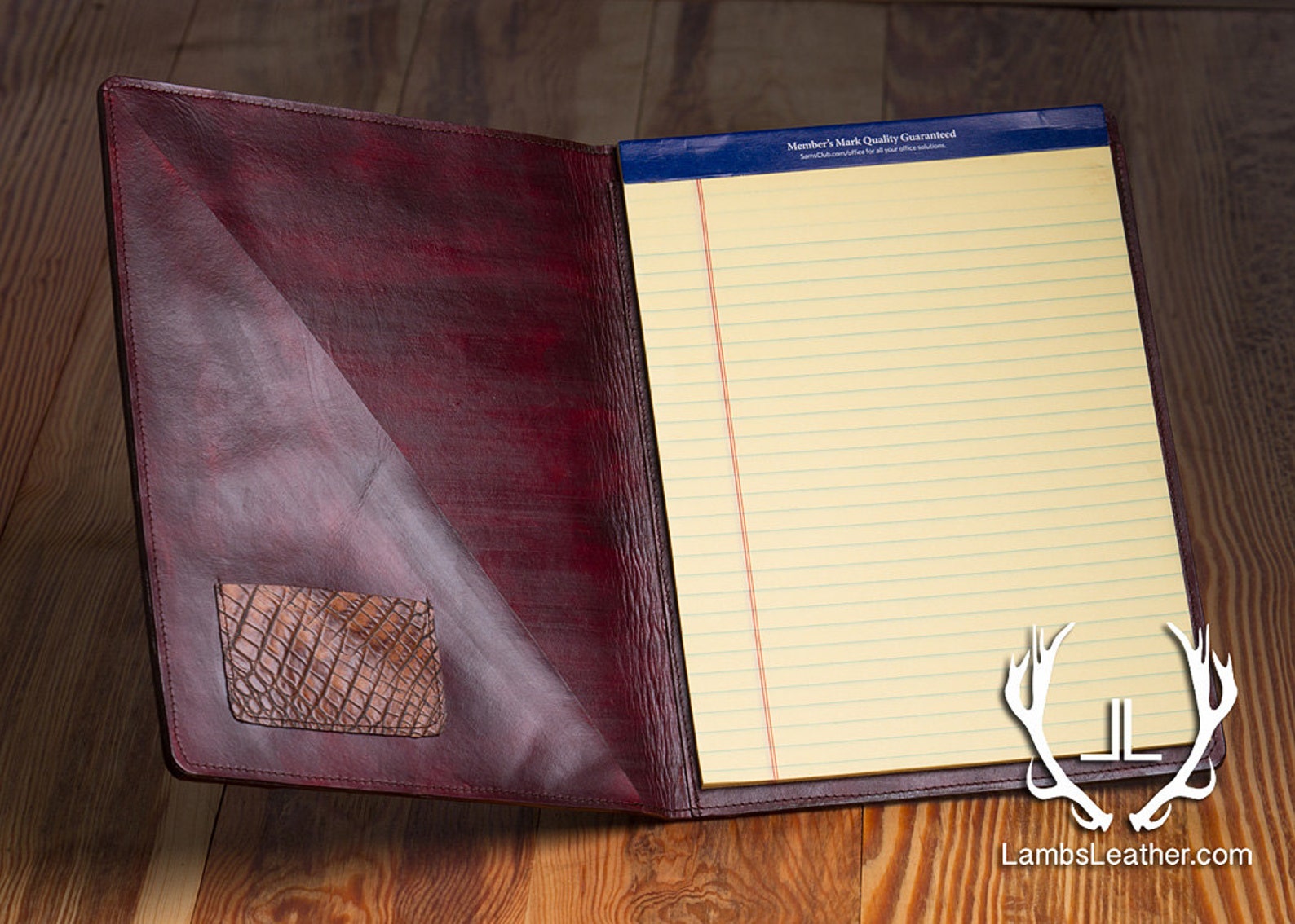 Leather Portfolio Leather Legal Pad Portfolio Legal Pad Etsy