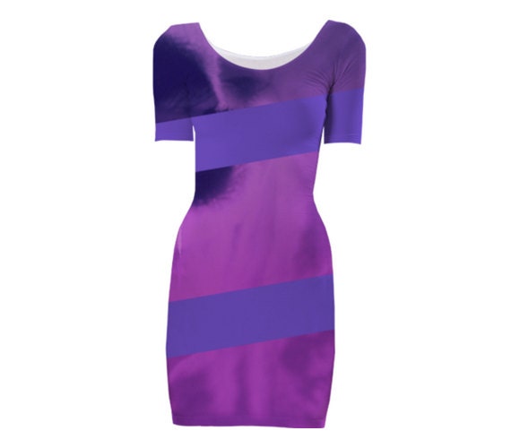 lavender bodycon midi dress