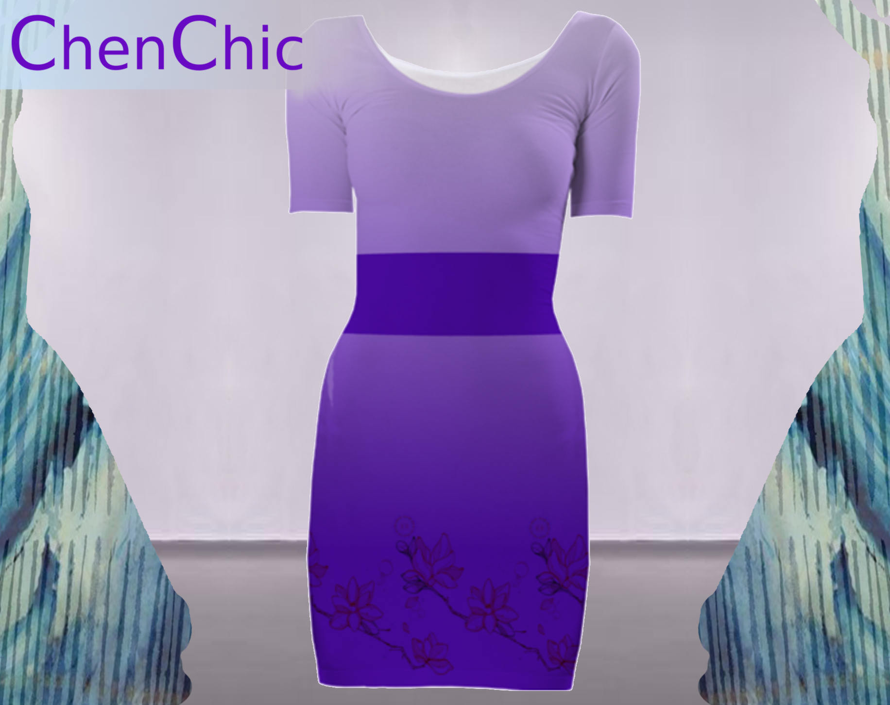lavender bodycon