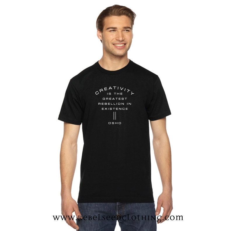 The Greatest Rebellion Osho Osho shirt creative shirt | Etsy