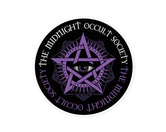 Midnight Occult Society Eye Logo | Sticker
