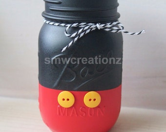 ミッキーマウスメイソンジャー：誕生日パーティーのセンターピース