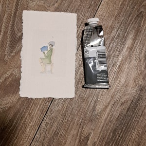 The Little Things Watercolor Skeleton
