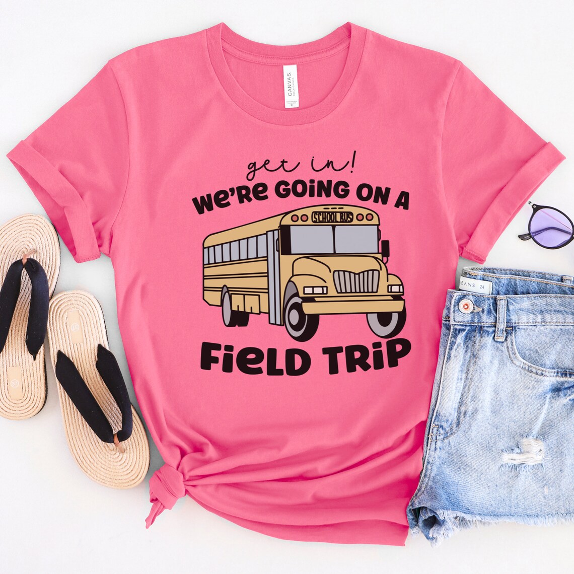 Field Trip Day Tshirt Field Trip Shirt Chaperone Shirt Etsy