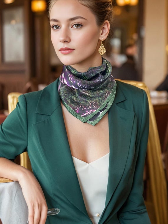 Piccola sciarpa di seta, 