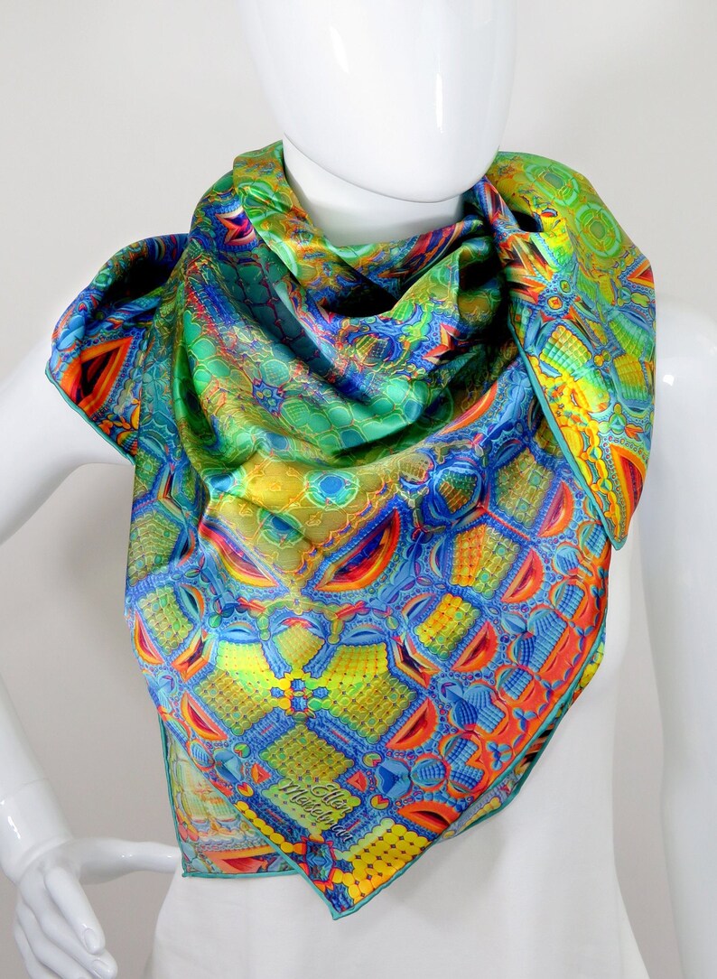green scarf green scarf