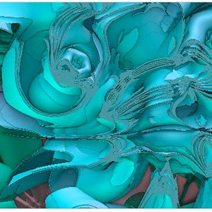Transparente Seidenschal, Schals für Frauen, leichte Stola, Blau Grün Seidenschal, einzigartiges Geschenk, Wasser, Ozean LSC228 Bild 6