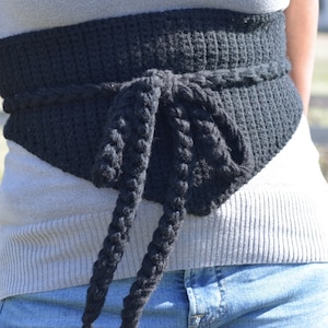 Crochet Obi Wrap Belt