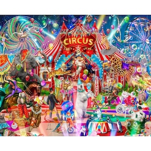 NEW    Night At The Circus   100% cotton.  110cm wide.