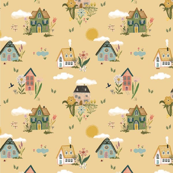 COTTAGE CHARM by poppie cotton: cottage houses