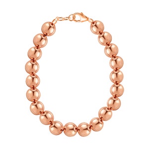 14k Rose Gold 6mm Bracelet