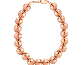 14k Rose Gold 6mm Bracelet