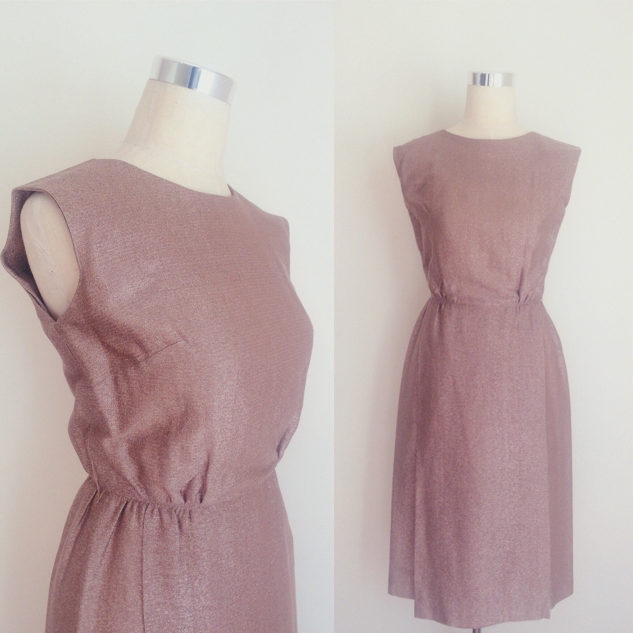 mauve sparkle dress