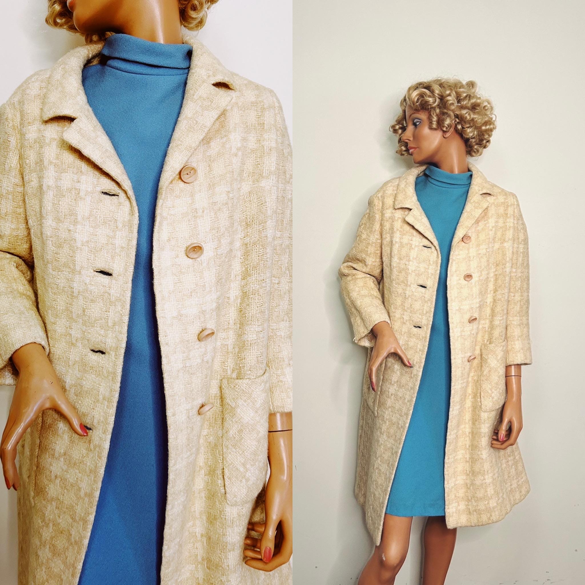 60s ELGEE London Vintage Tweed Coat 英国製 60s ELGEE London