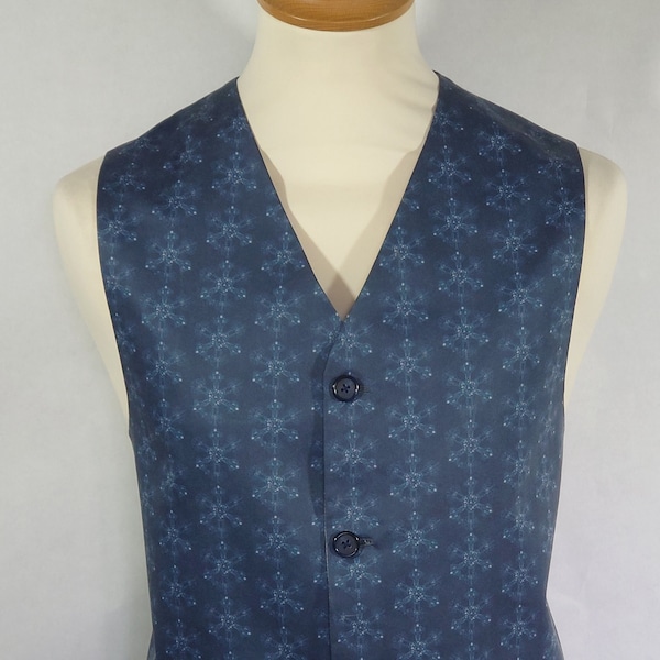 Waistcoat Unique print inspired by Stargate Atlantis