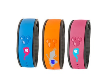 Frozen Monogram Disney Magic Band Decal, Monogram Magic Band Decal, Custom Disney Acessories
