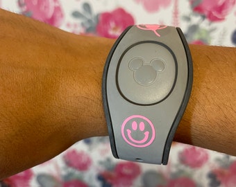 Smiley Face Magic Band Decal - Magic Band Decal