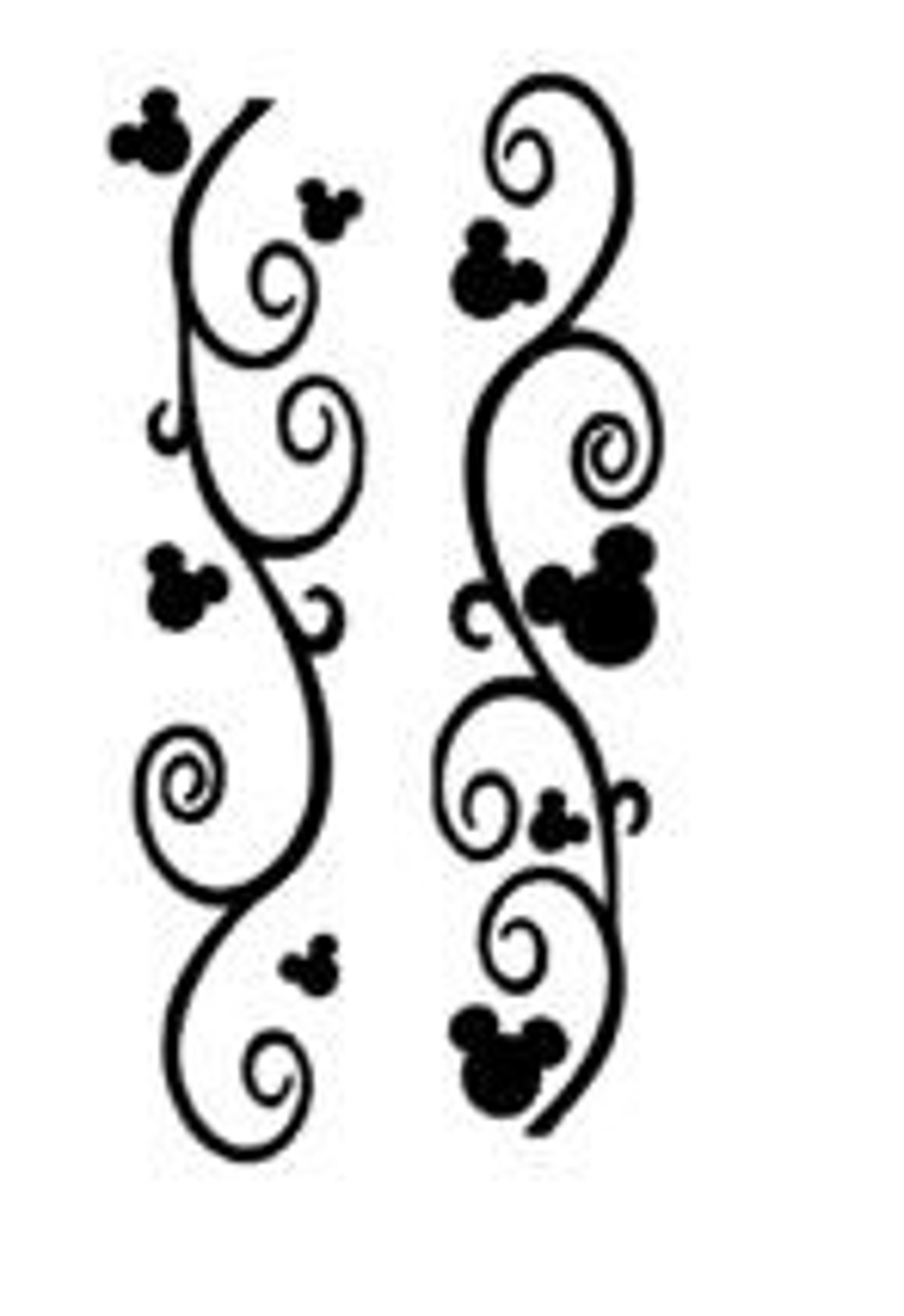 Disney Magic Band Swirl Cover Magic Band Decal Etsy