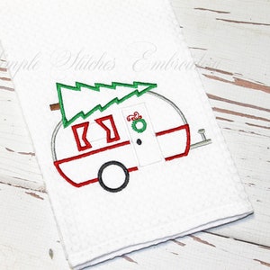 Christmas Camper Kitchen Towel