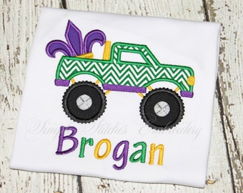 Mardi Gras Truck Shirt/Bodysuit