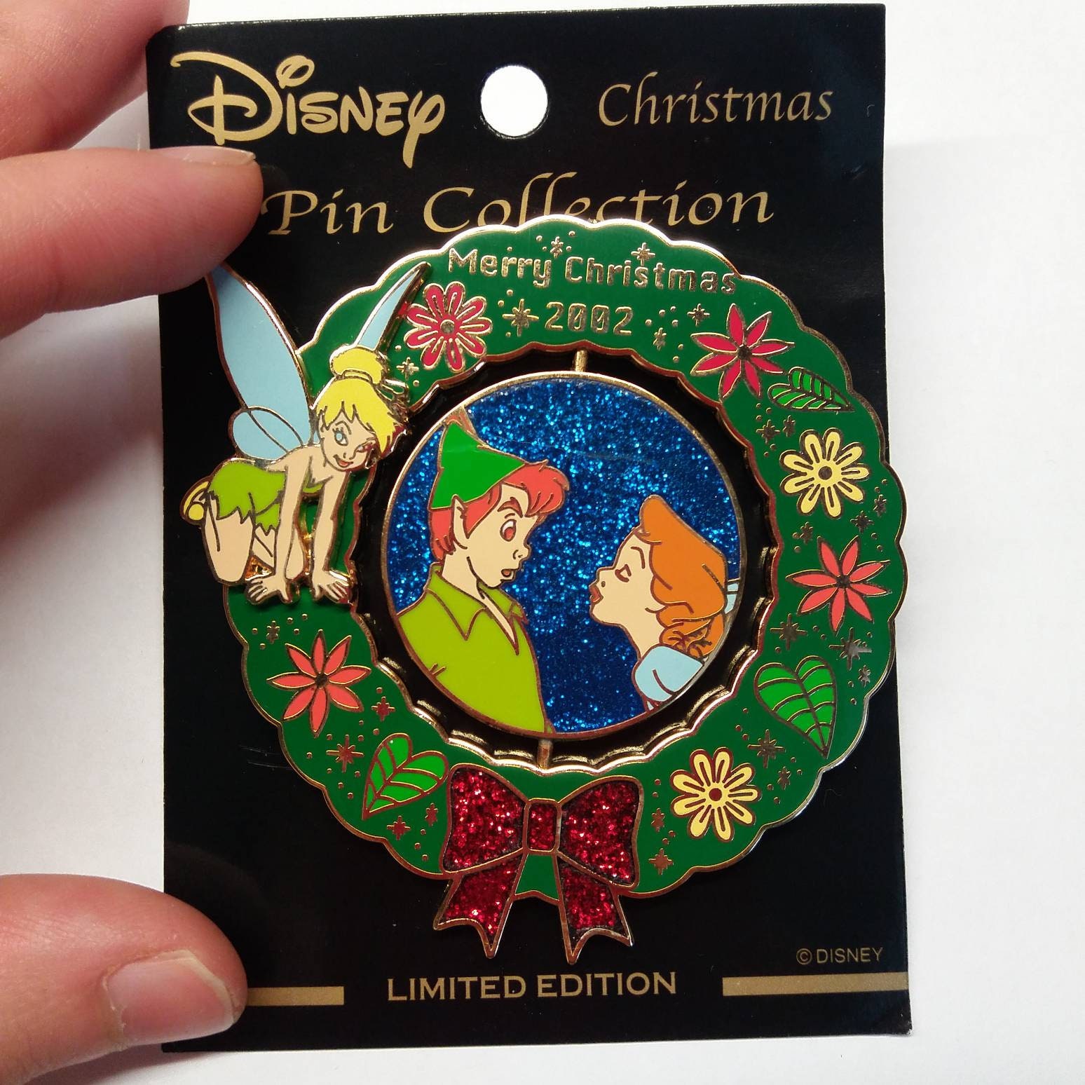 Disney LE Pin Peter Pan Spinning Enamel Pin Limited Edition Etsy