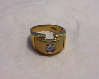 Ring mit Stein vintage