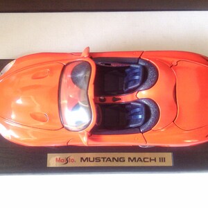 Modellauto,Mustang Mach 3. Bild 3