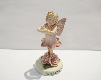 Flower Fairies, "Rose Fairy, Rose". Cicely Mary Barker.