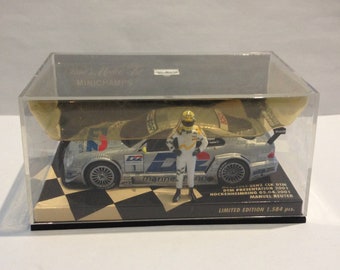 Modellauto 1:43,"Mercedes Benz CLK DTM Manuel Reuter".