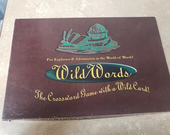 Wild Words Game. 2001. Complete. Free Ground Advantage shipping in the USA. ChuckBooks