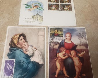 First Day Cover postage stamps. Lot of 3. FREE Ground Advantage shipping in the USA. ChuckBooks